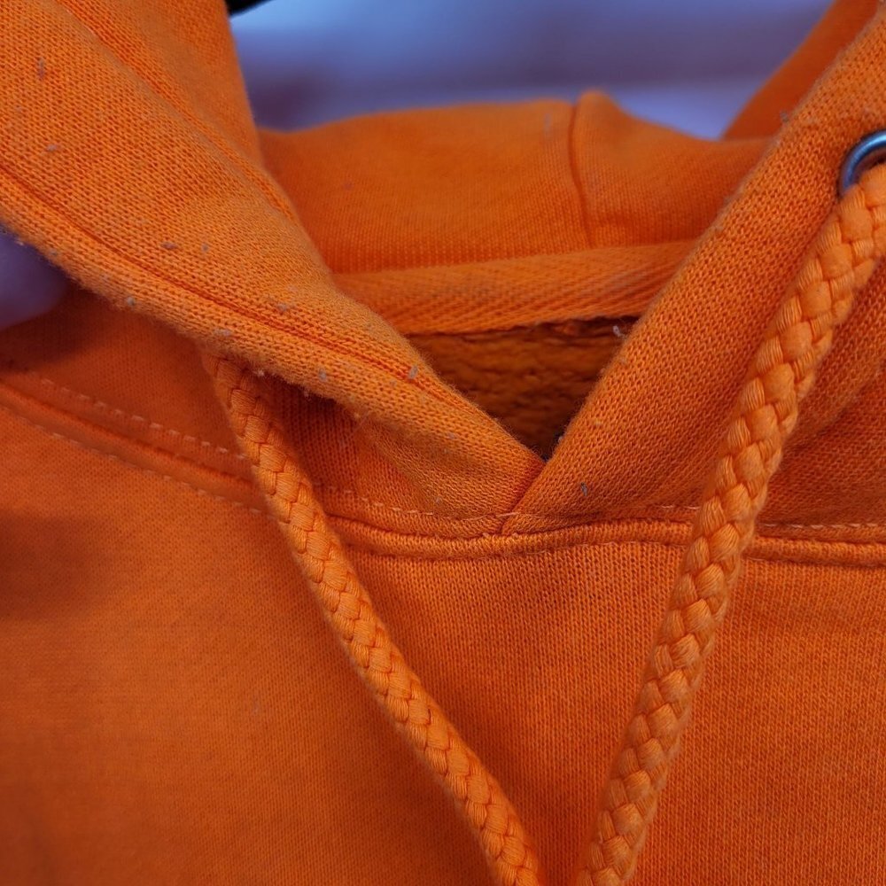 SINCE 1982 mens medium orange bone spellout cotton Independent trading company - Picture 6 of 10